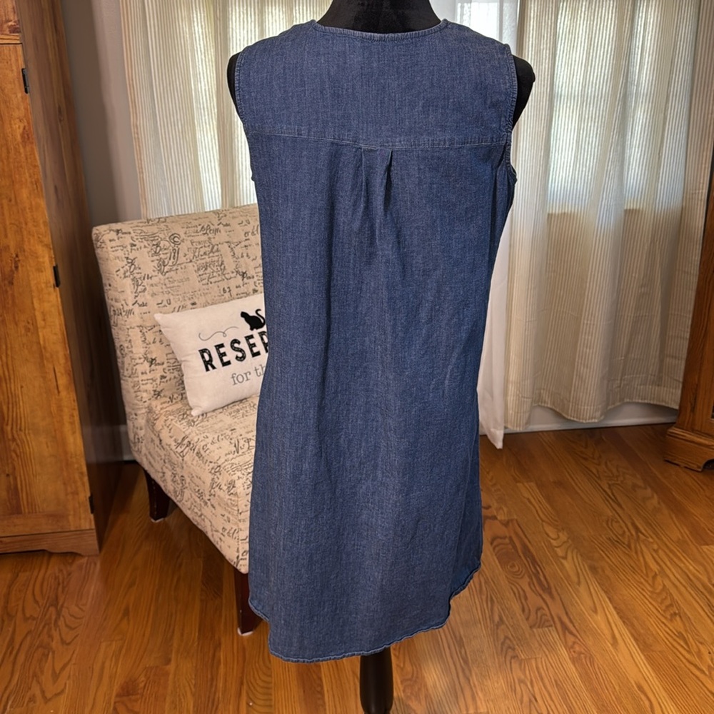 Women’s Annie Klein denim dress size  6 - Picture 3 of 5